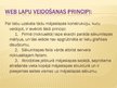 Prezentācija 'Web lapu veidošana', 2.