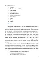 Referāts 'Tourism Product of Baltic States', 7.