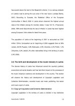 Diplomdarbs 'The Opportunities for Emerging Music Markets in the Changing Global Market Place', 12.