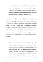 Diplomdarbs 'The Opportunities for Emerging Music Markets in the Changing Global Market Place', 27.