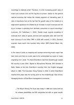 Diplomdarbs 'The Opportunities for Emerging Music Markets in the Changing Global Market Place', 31.