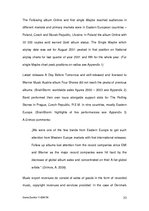 Diplomdarbs 'The Opportunities for Emerging Music Markets in the Changing Global Market Place', 33.