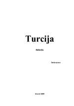 Referāts 'Turcija', 1.