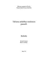 Referāts 'Tūrisma attīstības tendences pasaulē', 1.