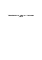 Referāts 'Pacientu pašaprūpe staru terapijas laikā', 1.
