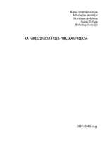 Referāts 'Kā pareizi uzstāties publikas priekšā', 1.
