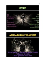 Diplomdarbs 'Atklāšanas pasākuma projekta izstrāde izklaides nozares uzņēmumā', 43.