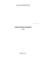 Eseja 'Grāmatniecība mūsdienās', 1.