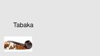 Prezentācija 'Tabaka', 1.