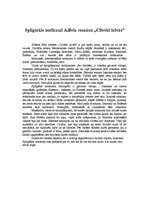 Eseja 'Spilgtākie notikumi Alberta Bela romānā "Cilvēki laivās"', 1.