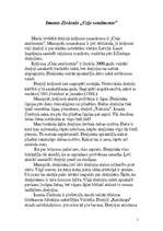 Eseja 'I.Ziedoņa dzejoļu krājuma "Ceļa sentiments" analīze', 1.