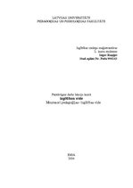 Referāts 'Montesori pedagoģija - izglītības vide', 1.