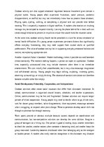 Eseja 'The benefits of outdoor activities for young people', 4.