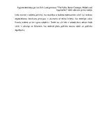 Eseja 'Sabiedriskā sektora ekonomika un tās zinātniskais pamatojums', 3.