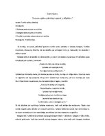 Eseja 'Tumsas spēku pārstāvji eposā "Lāčplēsis"', 1.