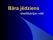 Prezentācija 'Bāra jēdziens', 1.