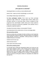 Konspekts 'Valentīna Romenkova "Bērns ģimenē un sabiedrībā"', 1.