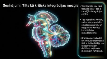 Prezentācija 'Nervu sistēmas strukturāli funkcionālā organizācija: varolija tilts', 13.