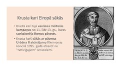 Prezentācija 'Krusta kari Latvijas teritorijā', 3.