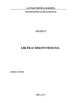 Biznesa plāns 'Projekts Latvijas Biznesa koledžas ēkas rekonstrukcijai', 1.