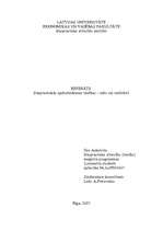 Konspekts 'Starptautiskās apdrošināšanas tiesības - mīts vai realitāte?', 1.