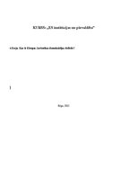 Eseja 'Eiropas Savienības demokrātijas deficīts', 1.