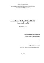 Referāts 'Audzināšanas ideāls, mērķis un līdzekļi - vēsturiskais aspekts', 1.