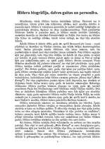 Eseja 'Hitlers kā vadoņa personība', 3.