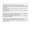 Konspekts 'P. Faber, S. Montero-Martínez - Terminology - glossary', 14.