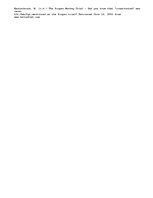 Eseja 'The Scopes Trial - What Really Happened?', 2.