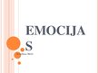 Prezentācija 'Emocijas', 1.