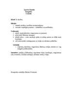 Konspekts 'Sporta stundas konspekts 4.klasei', 1.
