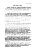 Eseja 'Manas pārdomas par klonēšanu', 1.