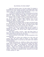 Eseja 'I.Grebzde "Vai ābele ziedēja?"', 1.