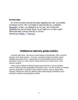 Konspekts 'Helēnisma laikmeta literatūra', 5.