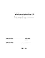 Referāts 'Administratīvā soda veidi', 1.