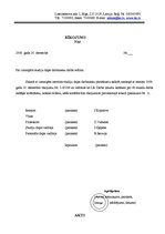 Paraugs 'Lietvedības dokumentu paraugi', 3.