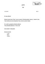 Paraugs 'Lietvedības dokumentu paraugi', 29.
