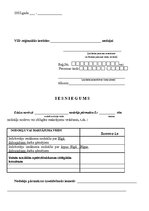 Paraugs 'Lietvedības dokumentu paraugi', 95.