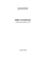 Paraugs 'Sirds automātija', 1.