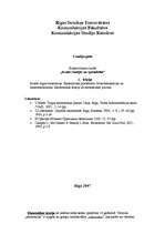 Konspekts 'Kopsavilkumi ekonomikā', 1.