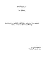 Konspekts 'Организование и структурный бизнес план чайного магазина', 1.