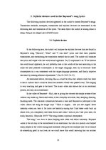 Diplomdarbs 'Analysis of Lyrics by Beyonce. Eventual Translation into Latvian', 30.