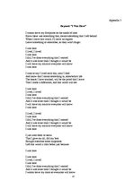 Diplomdarbs 'Analysis of Lyrics by Beyonce. Eventual Translation into Latvian', 47.