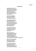 Diplomdarbs 'Analysis of Lyrics by Beyonce. Eventual Translation into Latvian', 51.