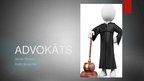 Prezentācija 'Advokāts', 1.