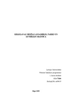 Referāts 'Krāslavas muižas ansamblis', 1.