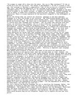 Eseja 'Language and Women', 1.