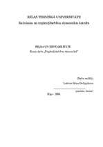 Referāts 'Peļņa un rentabilitāte', 1.
