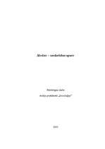 Referāts 'Sieviete - vardarbības upure', 1.